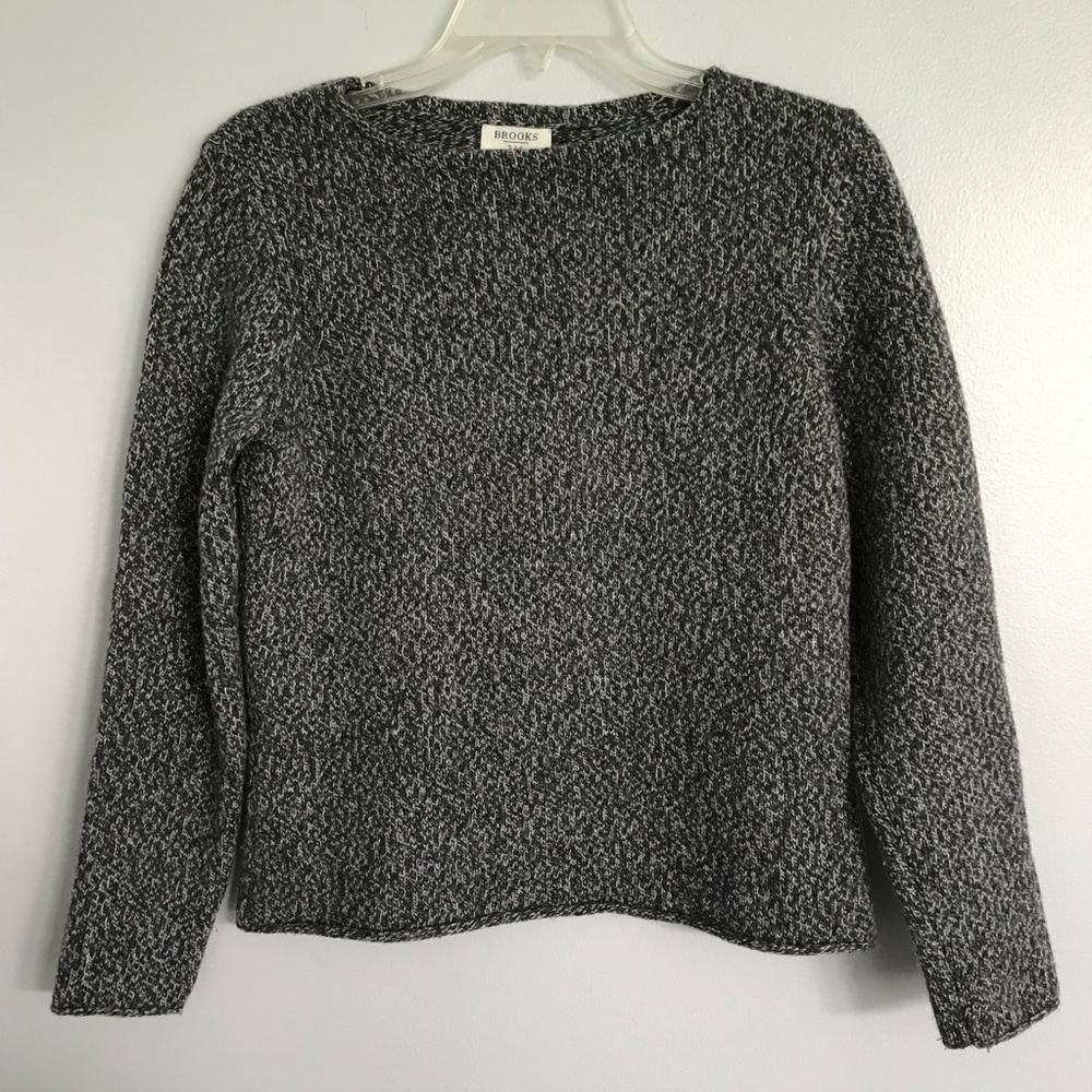 Brooks Brothers 346 Grey Lambswool Sweater